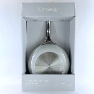 Caraway Non Stick Ceramic Cookware Fry Pan Gray 10.5" Stainless Steel Handle